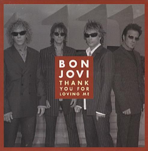 Bon Jovi Thank You For Loving Me Australian Promo CD single